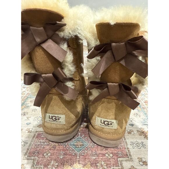 Ugg Bailey bow ii chestnut women’s size 8 - Picture 5 of 13